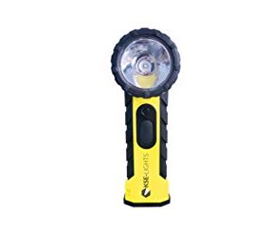 KSE-LIGHTS GmbH 8890 LED Handleuchte für ATEX-Bereiche - Zone 0 - Reichweiterechwinkliges Leuchtenkopf - ATEX 1G / M1 Zu