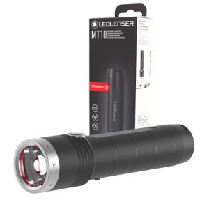 Ledlenser MT10 LED Taschenlampe 1000 Lumen Akku wiederaufladbar fokussierbar 180m Leuchtweite 144 Std