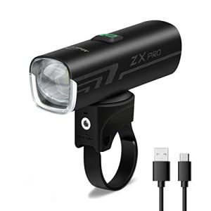 MagicShine Fahrradlicht ZX 50 Lux für Kinder und Erwachsene, IPX6 Wasserdichtes Frontlicit, StVZO Zugelassen USB Aufladb
