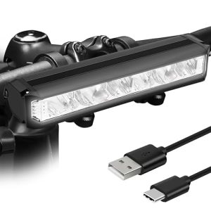 Glückpa LED Fahrradlicht Vorne + 3000 Lumen + StVZO Standard Fahrradbeleuchtung