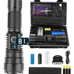 Maxesla Helle LED Taschenlampe für Outdoor-aktiv(encoding) Maxesla Helle XHP90 LED Taschenlampe für Outdoor-Tätigkeiten(