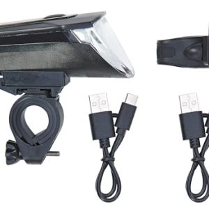 PROPHETE LED Akku-Scheinwerfer für Fahrräder – 70 Lux, USB-C Wiederaufladbar, StVZO-Zugelassen