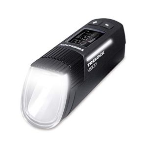 Trelock LS 760 I-Go Vision Frontscheinwerfer, schwarz, perfekte Beleuchtung für Autofahrer | Trelock LS 760 I-Go Vision