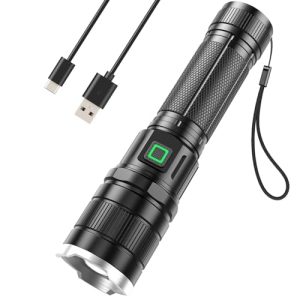 GEARLITE 10000 Lumen LED Taschenlampe für Outdoor-Activity Enthusiasten | GEARLITE Aufladbare 10000 Lumen LED Taschenla