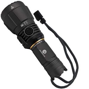 Waidmeister Superhelle Taschenlampe |000 Lumen - Militär Outdoor Nutzung - IP67 Wasserdicht 17,5 cm 440g Tragekoffer