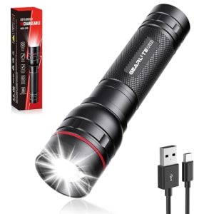 GEARLITE 2000 Lumen LED Taschenlampe für Camping und Outdoor-Zeiten mit Langer Laufzeit und IP65 Wasserdichtigkeit GEAR