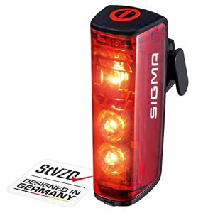 SIGMA Blaze LED Fahrradrücklicht StVZO Zugelassenes Akkubetriebenes Bremslicht