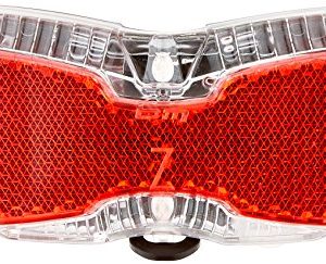 Busch & Müller LED-Rücklicht TOPLIGHT, permanent Batterie, 50/80 mm Vario, für Radfahrer, 7 x 4 x 3 cm
