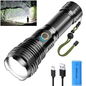 Glarylight LED Taschenlampe Extreme Hell XHP70.2 Akku USB IPX7 Wasserdicht Outdoor Notfälle