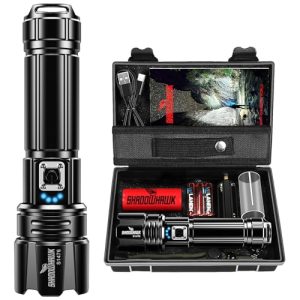 Shadowhawk Extrem Hell Taschenlampe 500000 Lumen für Camping und Wandern