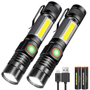 Karrong Taschenlampe LED Aufladbar für Outdoor Aktivitäten Extrem Hell 3000 Lumen Wasserdicht