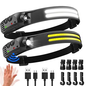LED Stirnlampe Wiederaufladbar Perfekt zum Camping