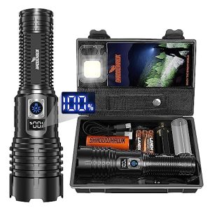 Shadowhawk Extrem Hell Taschenlampe 500000 Lumen Outdoor Flashlight Campen Wassertight Carbonfree